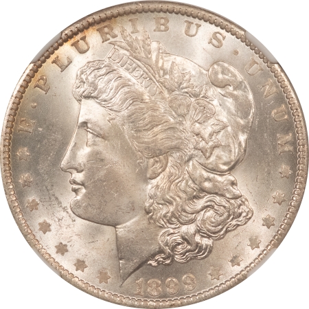 Morgan Dollars 1899-O MORGAN DOLLAR – NGC MS-63, FRESH & NICE!