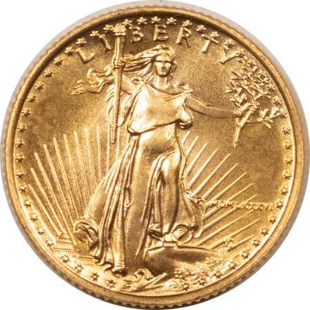 New Store Items 1986 $5 AMERICAN GOLD EAGLE, 1/10 OZ – FRESH GEM UNCIRCULATED!
