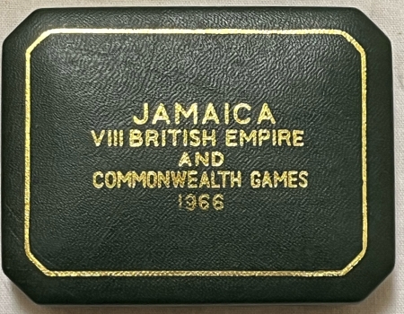 World Certified Coins 1966 JAMAICA PROOF 5 SHILLINGS, COMMON WEALTH GAMES – GEM PROOF W/OGP!
