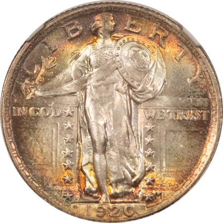New Certified Coins 1920 STANDING LIBERTY QUARTER – NGC MS-66, GORGEOUS!