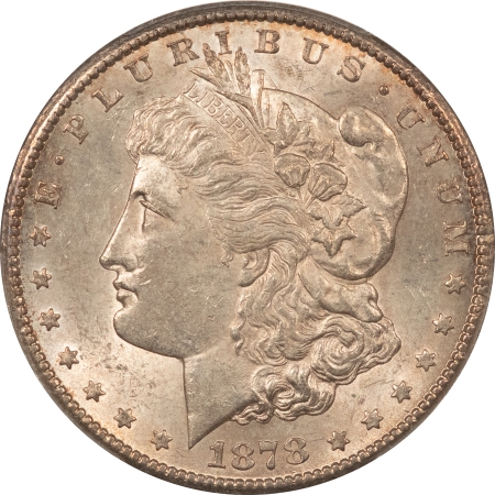 Morgan Dollars 1878-CC MORGAN DOLLAR – PCGS AU-55, NICE AND ORIGINAL! CARSON CITY!