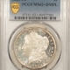 Morgan Dollars 1888-O MORGAN DOLLAR – PCGS MS-65, BLAZING GEM, PREMIUM QUALITY!