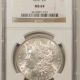Morgan Dollars 1896 MORGAN DOLLAR – ANACS MS-62, WHITE!