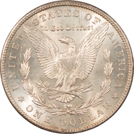 Morgan Dollars 1901-S MORGAN DOLLAR – PCGS MS-61, NICE ORIGINAL WHITE! TOUGH DATE!