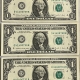 New Store Items 1988 $1 FEDERAL RESERVE NOTE, LOT OF 5 CONSECUTIVE NOTES, FR-1914 – GEM CU!