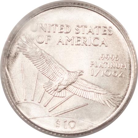 American Platinum Eagles 2005 1/10OZ $10 AMERICAN PLATINUM EAGLE STATUE OF LIBERTY PCGS MS69 FIRST STRIKE
