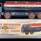 Dinky DINKY SUPERTOYS #905 FODEN FLAT TRUCK WITH CHAINS, VG MODEL W/ EXC STRIPED BOX!