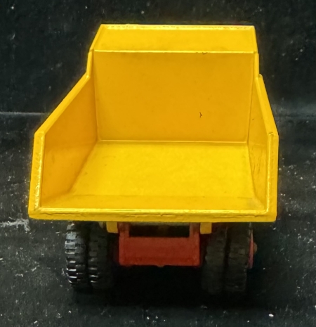 Matchbox MATCHBOX KING SIZE #K-19 SCAMMEL TIPPER TRUCK, near-MINT MODEL/GOOD WINDOW BOX