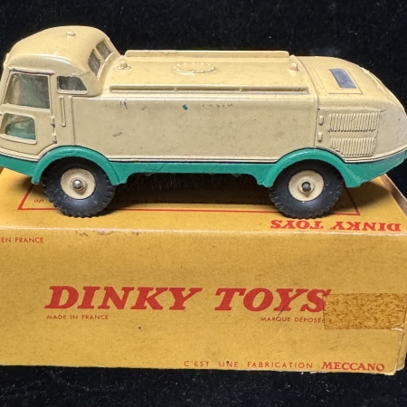 Dinky FRENCH DINKY #596 STREET SWEEPING MACHINE, EXC MODEL, FAIR BOX