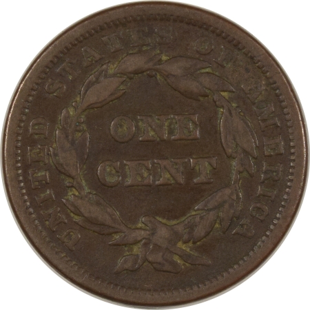 New Store Items 1842 BRAIDED HAIR LARGE CENT – SM DATE – PLEASING CIRCULATED EXAMPLE!