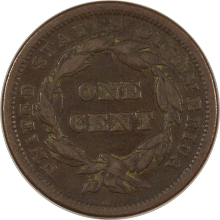 Braided Hair Large Cents 1842 BRAIDED HAIR LARGE CENT – SM DATE – PLEASING CIRCULATED EXAMPLE!