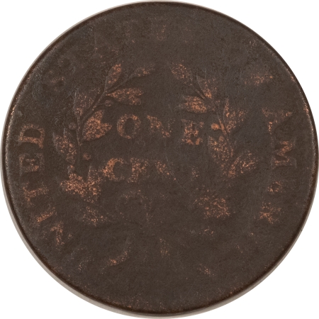 Draped Bust Large Cents 1798 DRAPED BUST LARGE CENT – ENVIRONMENTAL DAMAGE BUT WITH STRONG DATE!