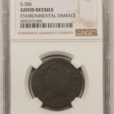 New Store Items 1811/0 CLASSIC HEAD LG CENT, S-286-NGC GOOD DETAILS, ENVIRONMENTAL DAMAGE