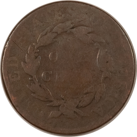 Coronet Head Large Cents 1818 CORONET HEAD LARGE CENT – CIRCULATED!