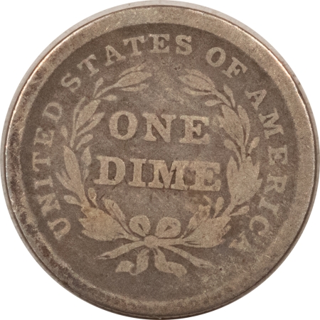 Liberty Seated Dimes 1837 SMALL DATE LIBERTY SEATED DIME – PLEASING CIRCULATED EXAMPLE!