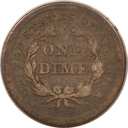 Liberty Seated Dimes 1838 SMALL STARS LIBERTY SEATED DIME – CIRCULATED!