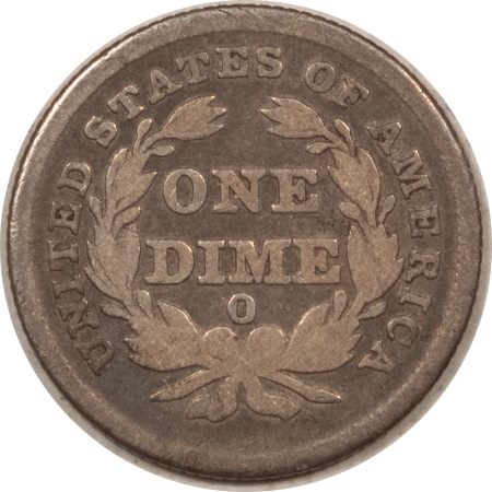 Liberty Seated Dimes 1838-O LIBERTY SEATED DIME – PLEASING CIRCULATED EXAMPLE!
