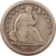 Liberty Seated Dimes 1840 WITH DRAPERY LIBERTY SEATED DIME – CIRCULATED!