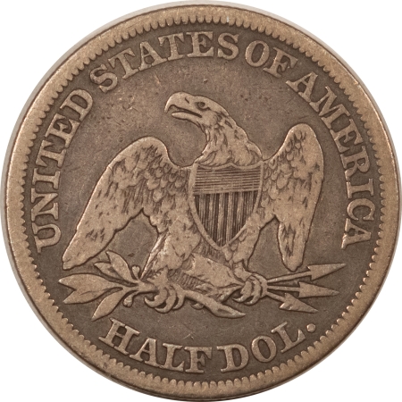 Liberty Seated Halves 1843 LIBERTY SEATED HALF DOLLAR – PLEASING CIRCULATED EXAMPLE!