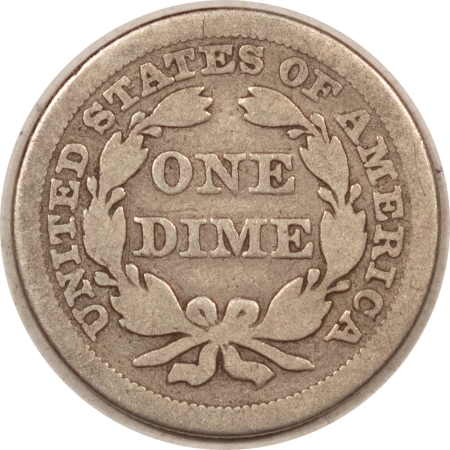 Liberty Seated Dimes 1844 LIBERTY SEATED DIME – CIRCULATED! SCARCE “ORPHAN ANNIE” DATE!