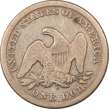 Liberty Seated Dollars 1850-O LIBERTY SEATED DOLLAR – DECENT CIRCULATED, LOW-MINTAGE TOUGH DATE!