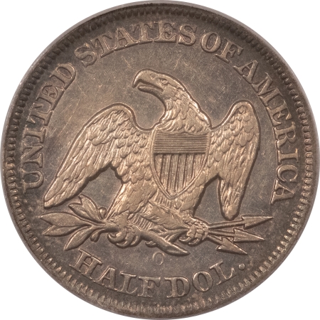 Liberty Seated Halves 1850-O SEATED LIBERTY HALF DOLLAR – PCGS XF-45, TOUGH DATE!