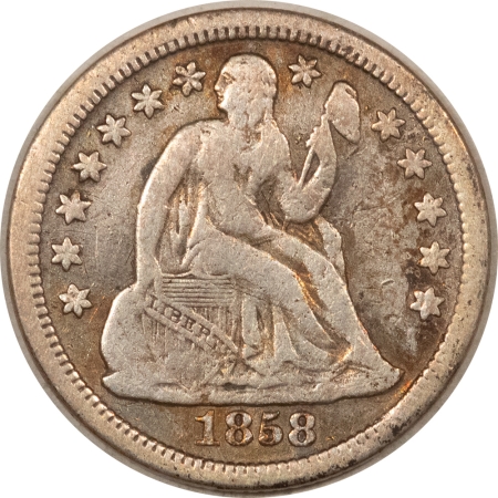 New Store Items 1858-O LIBERTY SEATED DIME – CIRCULATED!