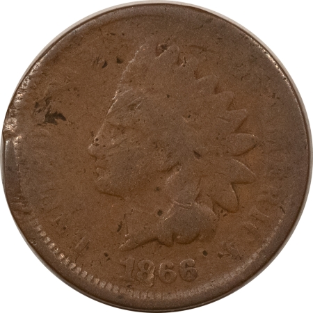 Indian 1866 INDIAN CENT – FILLER, STRONG DATE!
