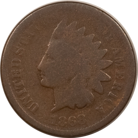 New Store Items 1868 INDIAN CENT – PLEASING CIRCULATED EXAMPLE!