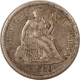 Liberty Seated Dimes 1869 SEATED LIBERTY DIME – PLEASING CIRCULATED EXAMPLE!