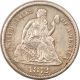 Liberty Seated Dimes 1871-S SEATED LIBERTY DIME – HIGH GRADE CIRCULATED EXAMPLE! VF+ DETAILS!