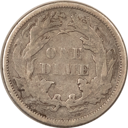 Liberty Seated Dimes 1873 NO ARROWS OPEN 3 SEATED LIBERTY DIME – HIGH GRADE CIRCULATED EXAMPLE!