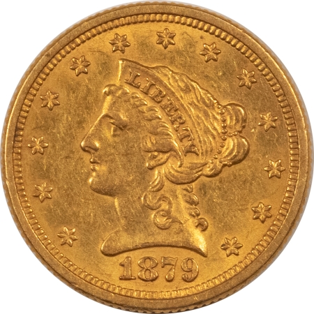 $2.50 1879 $2.50 LIBERTY GOLD – HIGH GRADE EXAMPLE, TOUGHER DATE!