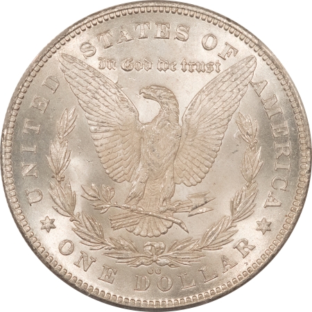 Morgan Dollars 1880-CC MORGAN DOLLAR, VAM 7 8/7 REVERSE OF 1878 PCGS MS-62, PREMIUM QUALITY!