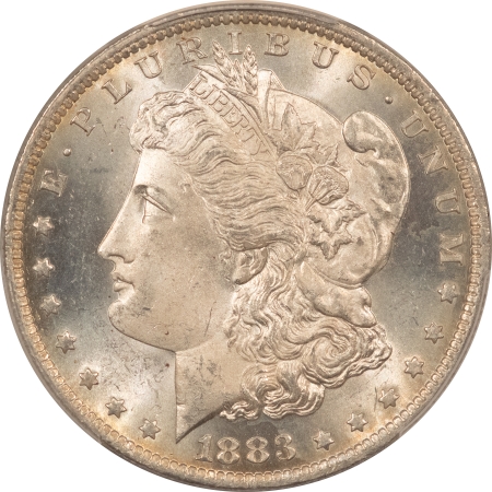 Morgan Dollars 1883-O MORGAN DOLLAR – PCGS MS-65, BLAST WHITE & PQ!