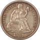 Liberty Seated Dimes 1884-S SEATED LIBERTY DIME – HIGH GRADE CIRCULATED EXAMPLE! TOUGH!