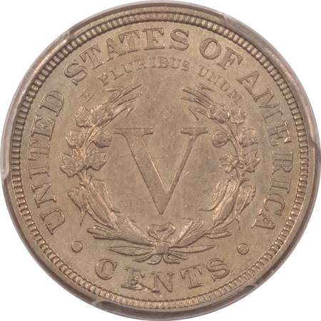 Liberty Nickels 1885 LIBERTY NICKEL – PCGS AU-55, KEY DATE!
