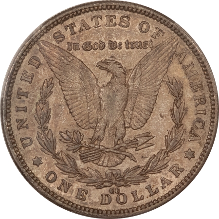 Morgan Dollars 1889-CC MORGAN DOLLAR – PCGS AU-50, REALLY WHOLESOME & ORIGINAL! CARSON CITY!
