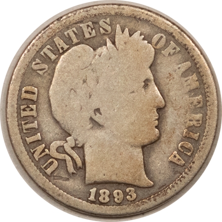New Store Items 1893-O BARBER DIME – CIRCULATED
