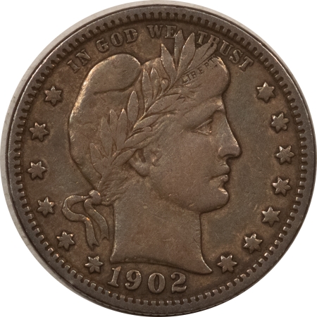 New Store Items 1902 BARBER QUARTER – PLEASING CIRCULATED EXAMPLE!