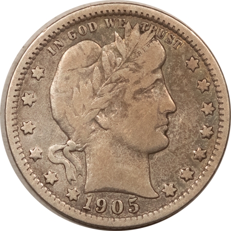 New Store Items 1905-O BARBER QUARTER – PLEASING CIRCULATED EXAMPLE! FULL LIBERTY!