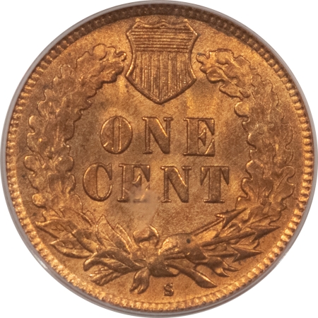Indian 1908-S INDIAN CENT – PCGS MS-65 RD, PREMIUM QUALITY! KEY-DATE!