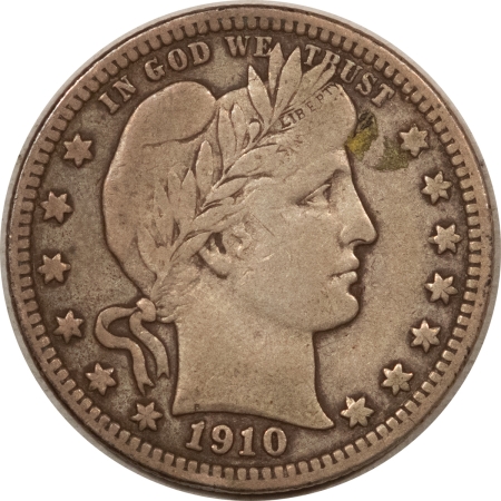 New Store Items 1910-D BARBER QUARTER – PLEASING CIRCULATED EXAMPLE!