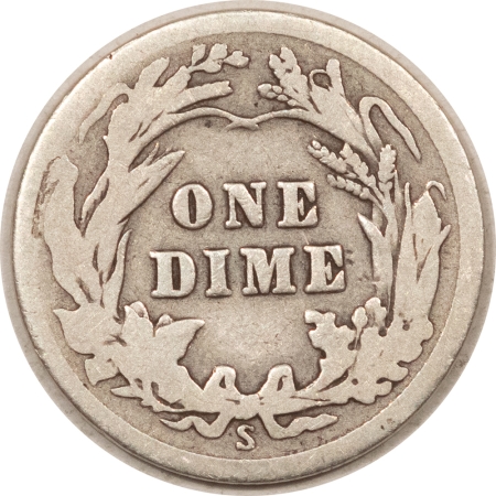 Barber Dimes 1913-S BARBER DIME – PLEASING CIRCULATED EXAMPLE!