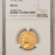 $10 1907 $10 LIBERTY GOLD – NGC MS-63+, CHOICE & NICE!