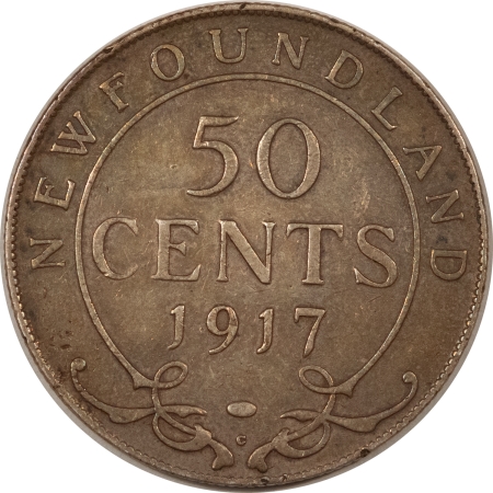 New Store Items 1917-C 50c CANADA NEWFOUNDLAND, KM#12 – HIGH GRADE CIRCULATED EXAMPLE!