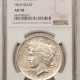 New Certified Coins 1928 PEACE DOLLAR – PCGS MS-62, FLASHY, PREMIUM QUALITY!
