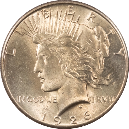 New Certified Coins 1926 PEACE DOLLAR – PCGS MS-65, RATTLER & PREMIUM QUALITY!