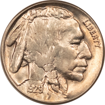 New Store Items 1929 BUFFALO NICKEL – UNCIRCULATED, CHOICE OTHER THAN REVERSE MARKS!