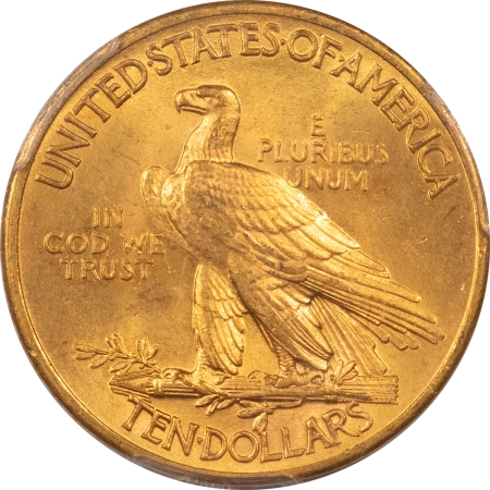 $10 1932 $10 INDIAN GOLD EAGLE – PCGS MS-64, FRESH, PREMIUM QUALITY! CAC APPROVED!